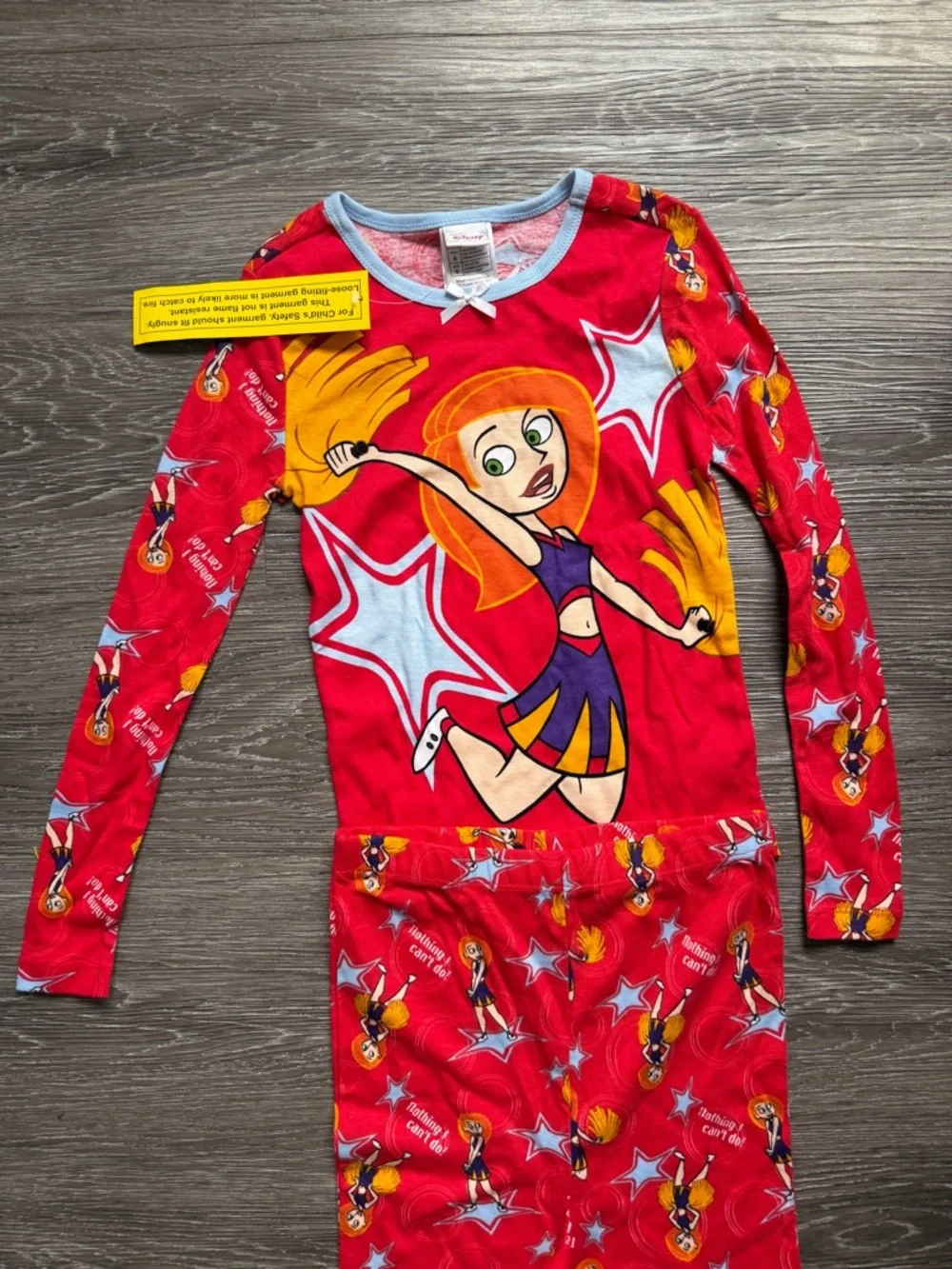 Vintage Kim possible pajamas NEW